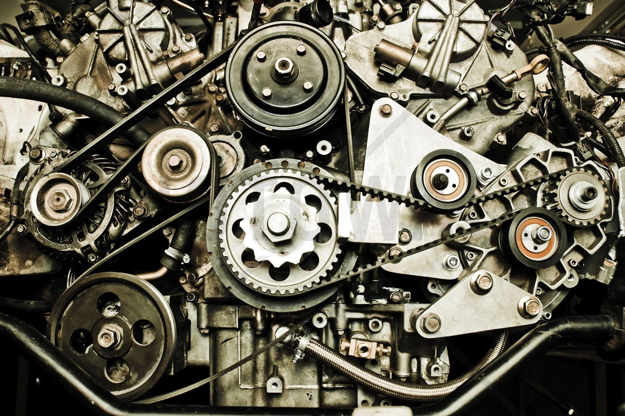 Parts of Car Engine