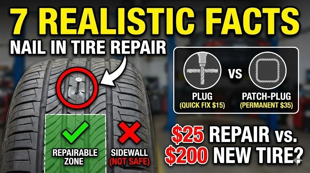 7 Realistic Facts About Nail in Tire