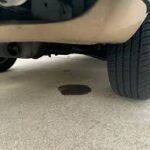 clear fluid leaking from car