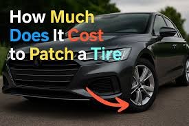 how much does it cost to get a tire patched