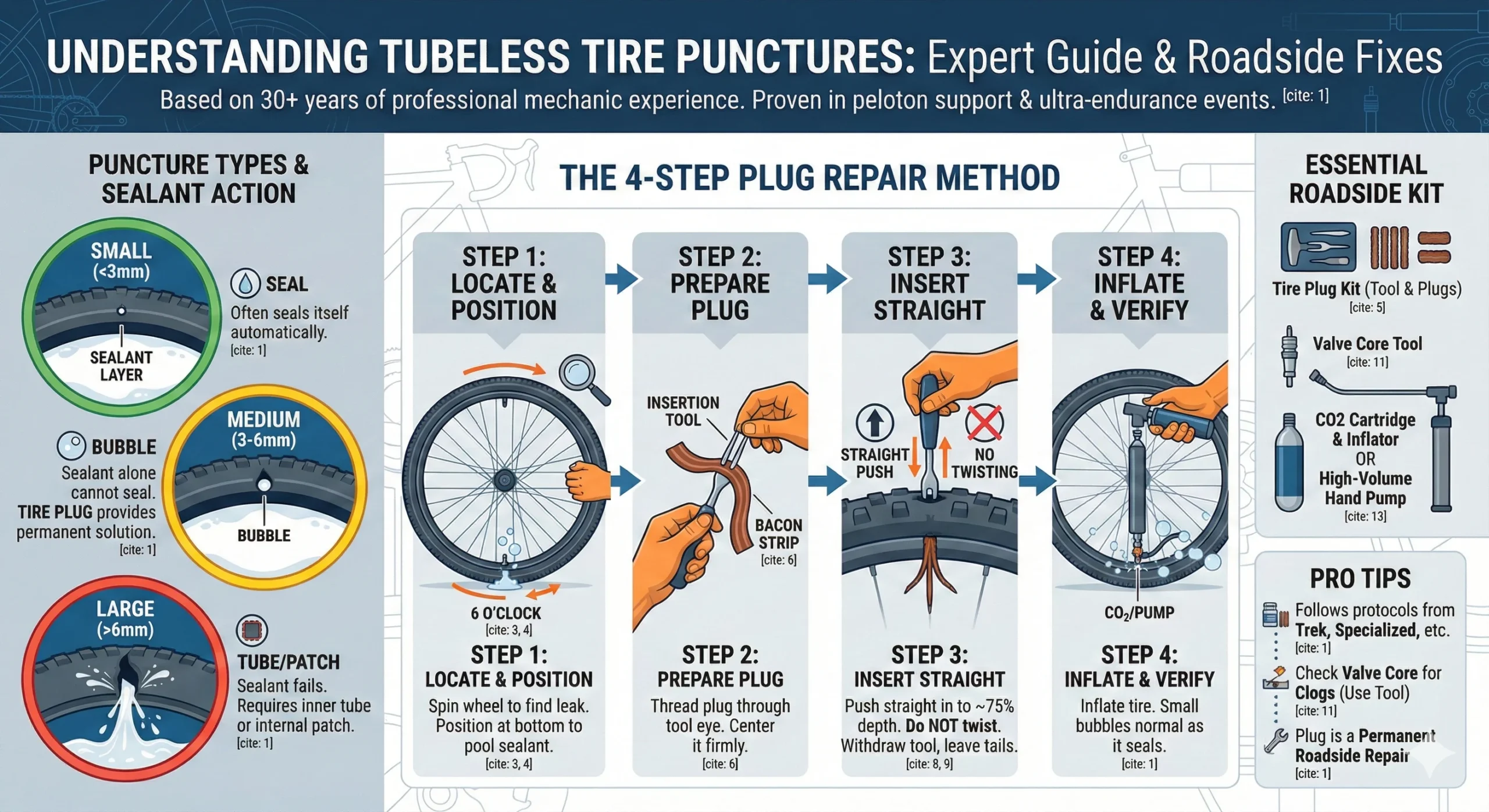 Flat tubeless tire