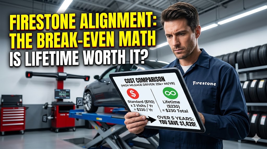 Firestone Alignment Break-Even Math Cost Comparison