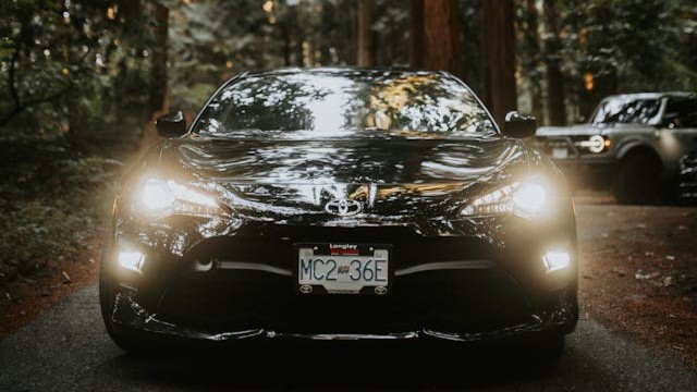 Nature Cosmic Black Car