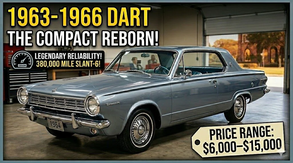 1963–1966 Dodge Dart compact — the compact reborn era