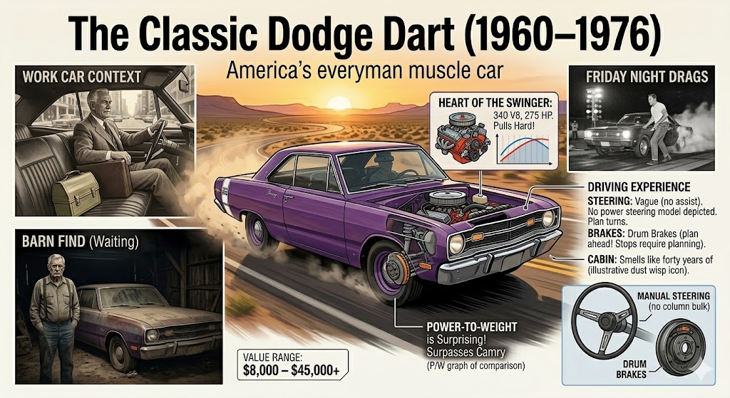 Classic Dodge Dart — America's everyman muscle car