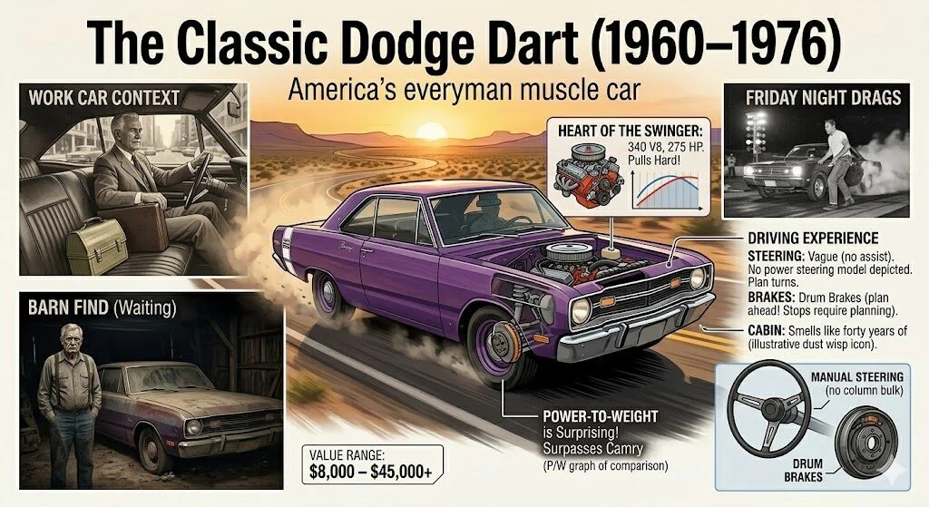 Classic Dodge Dart — America's everyman muscle car