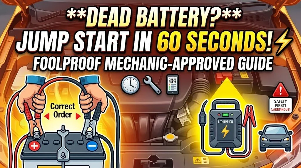 how to jum a car battery