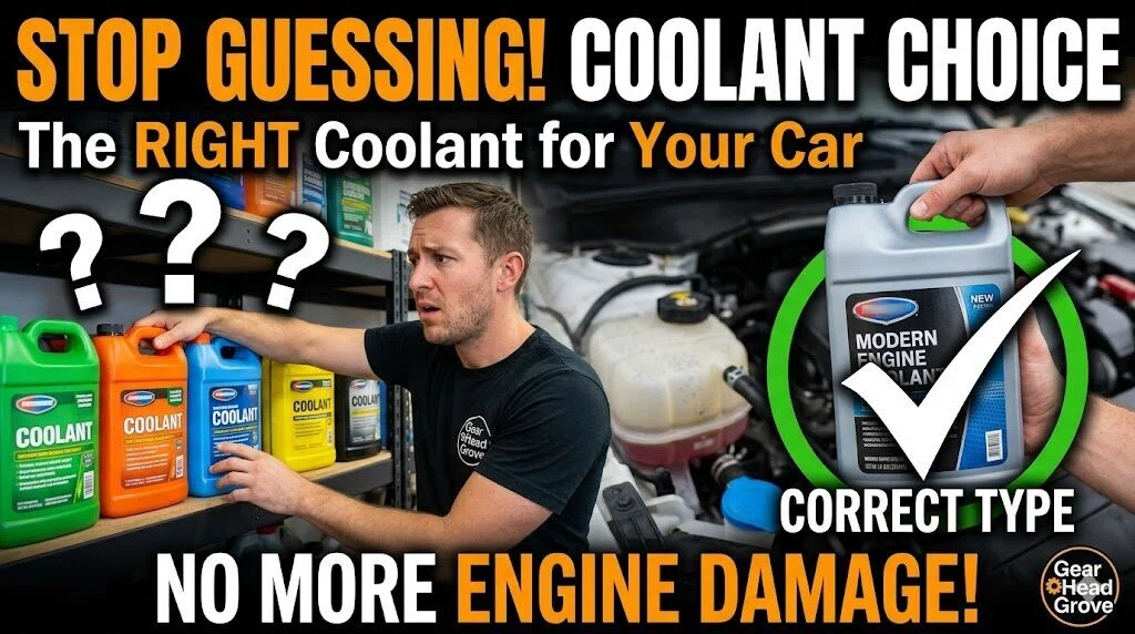 right coolent for your car