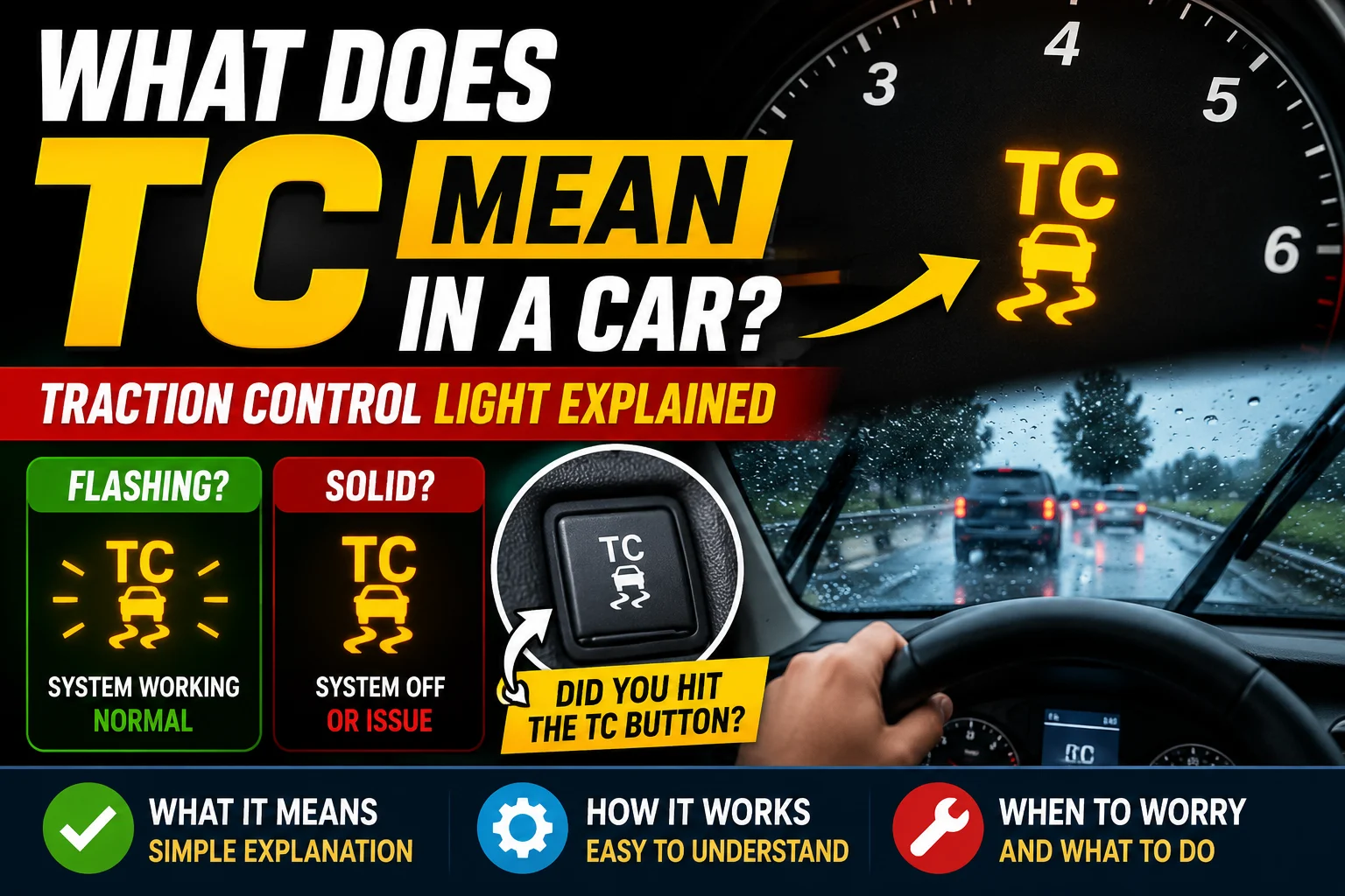 TC mean in a car
