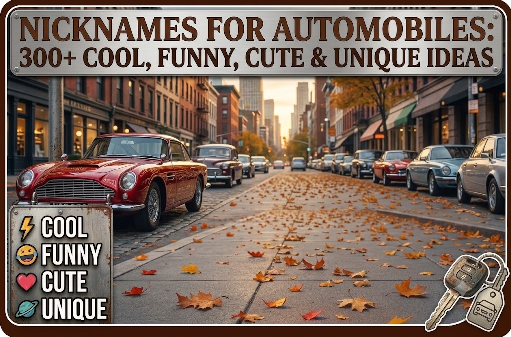 names for automobiles