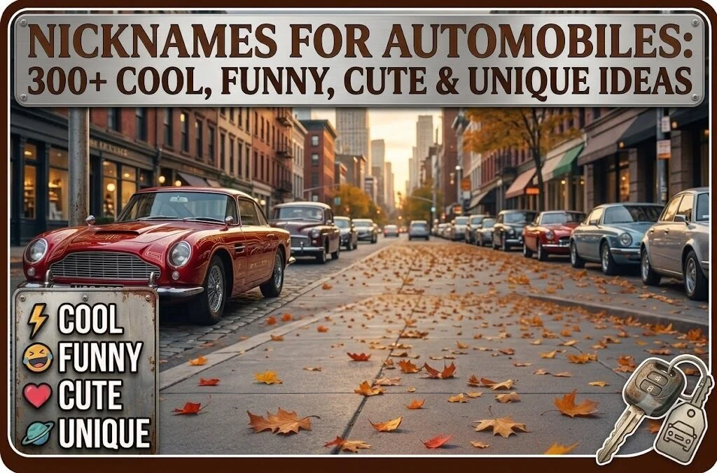 names for automobiles