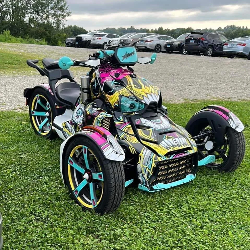Can-Am Ryker three wheel vehicle