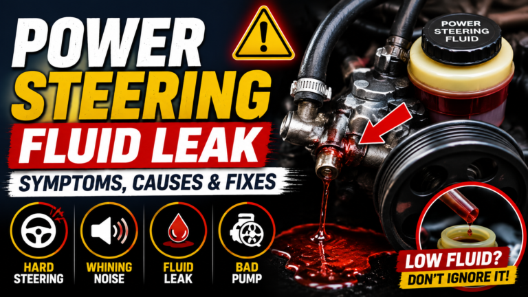 power steering fluid leak