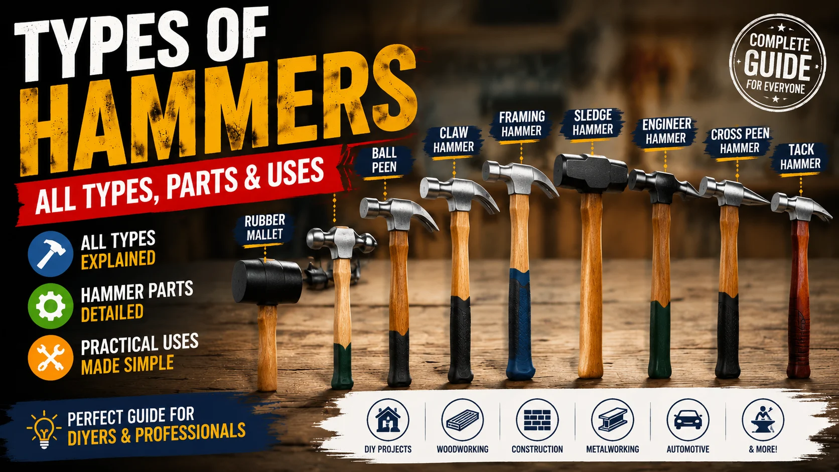 types of hammers