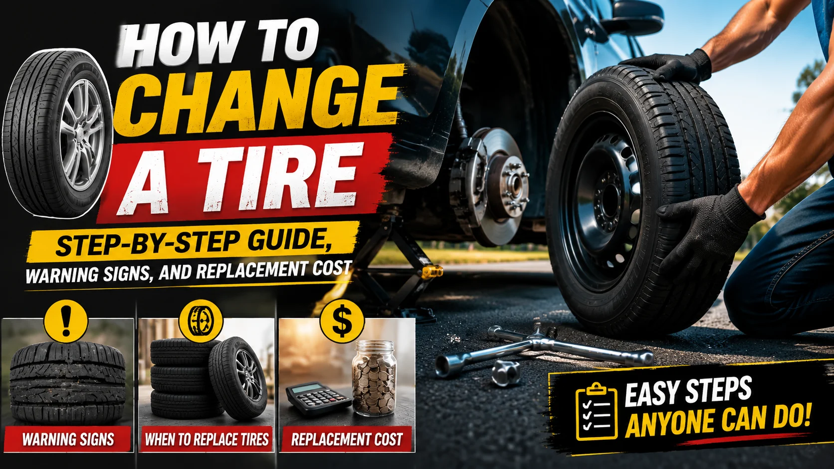 how to change a tire