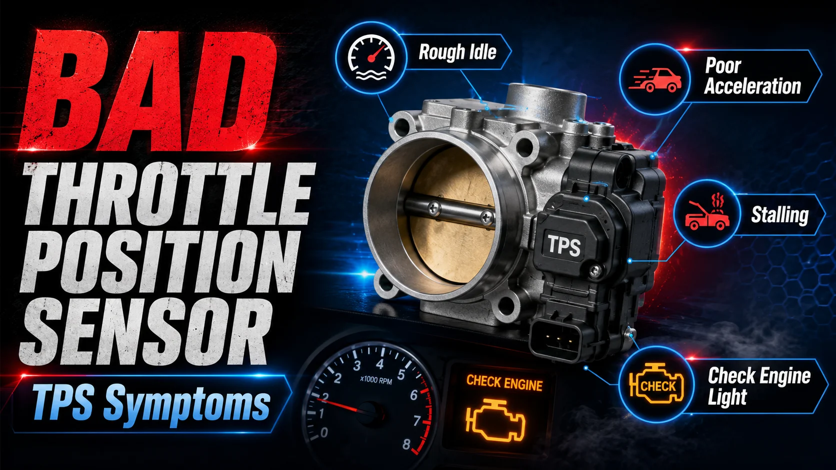 throttle position sensor symptoms