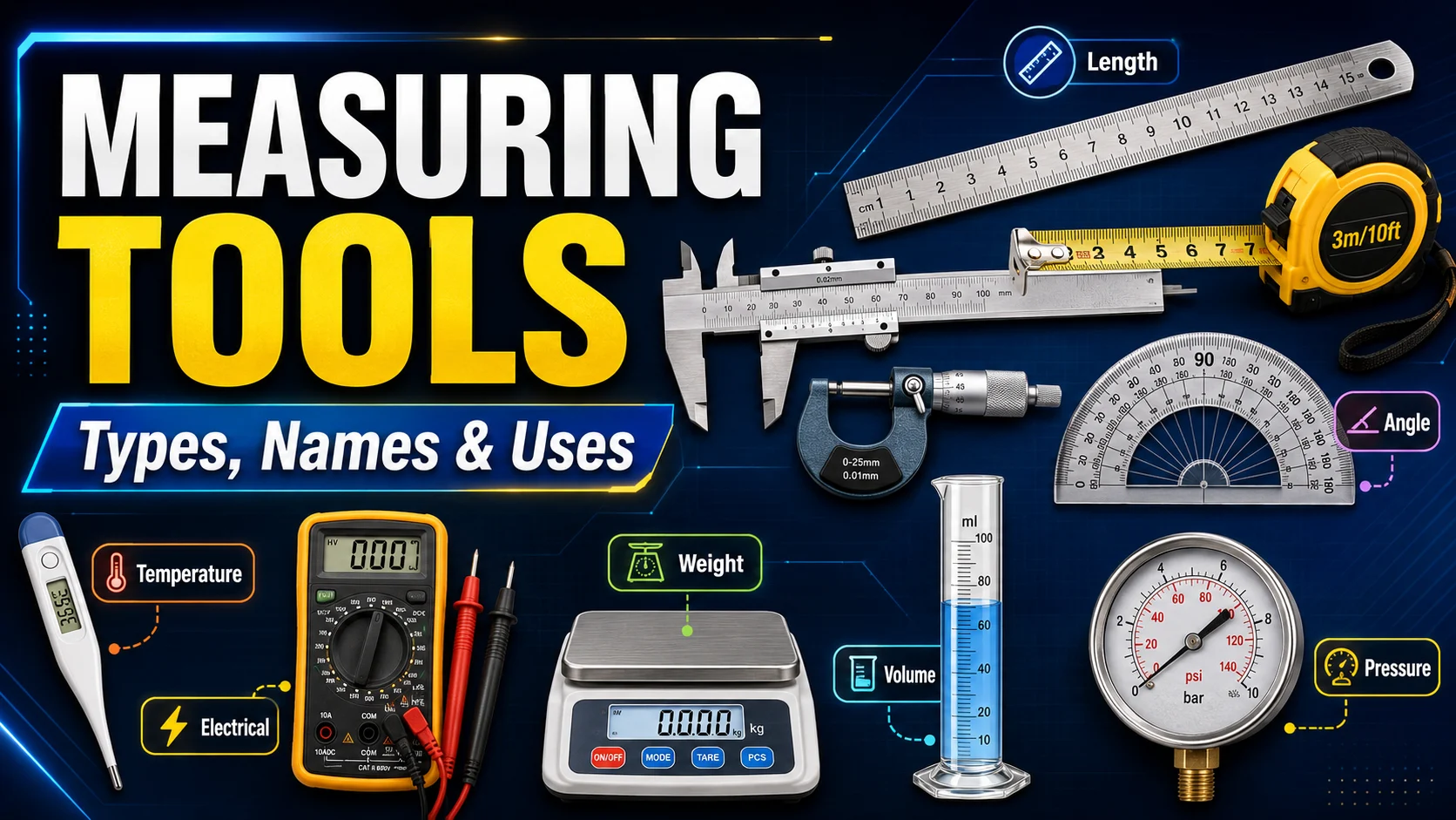 measurement and measuring tools