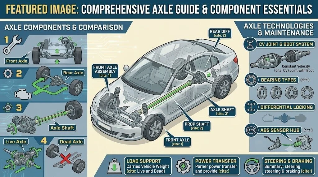 axle in automobile