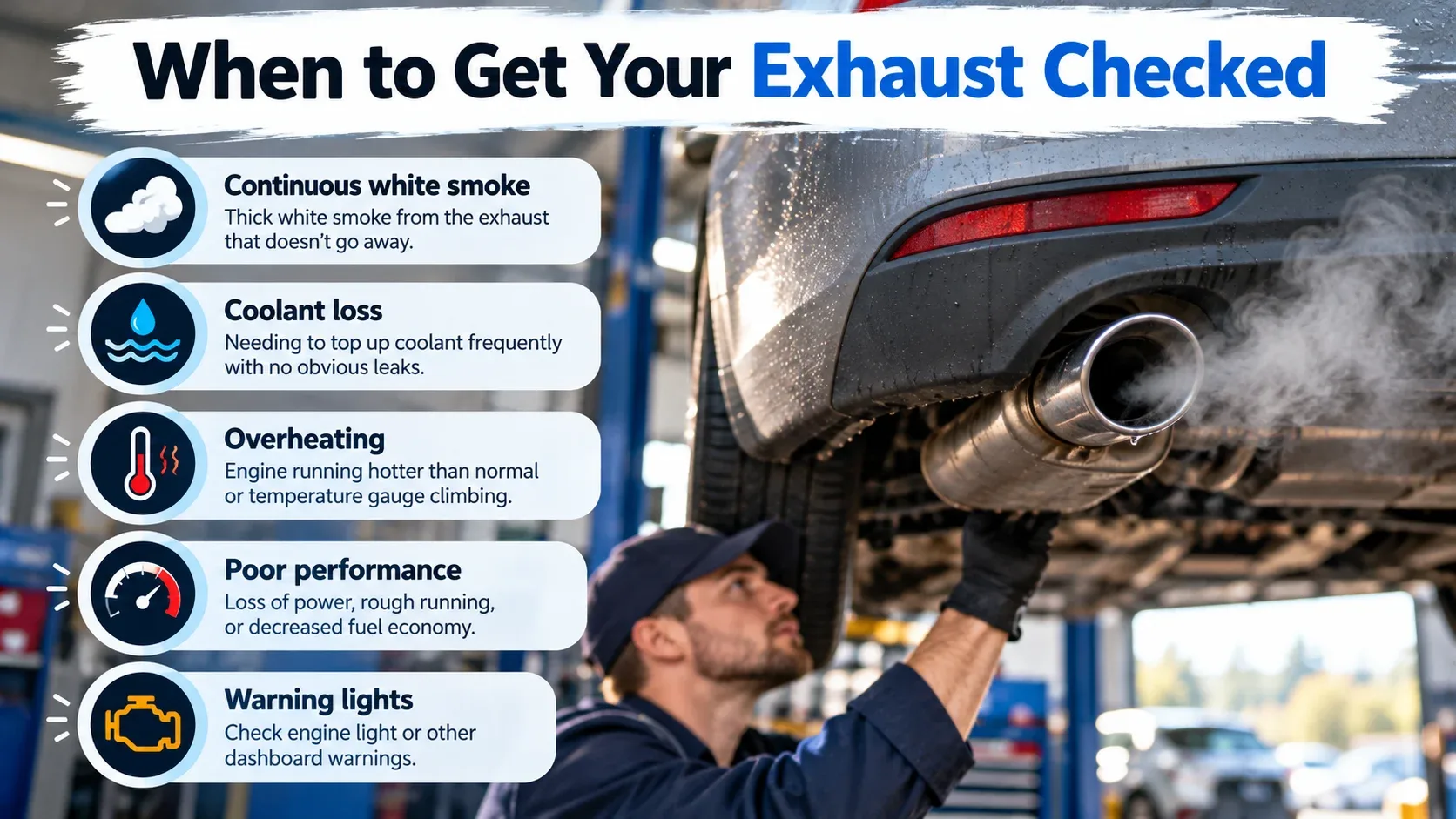 Exhaust water quick guide