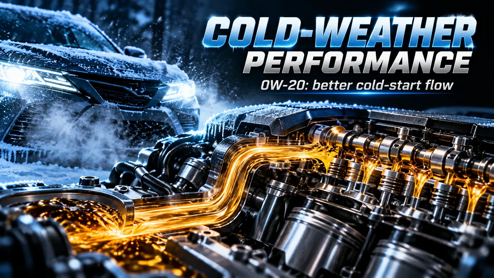 0W-20 vs 5W-20 cold weather performance