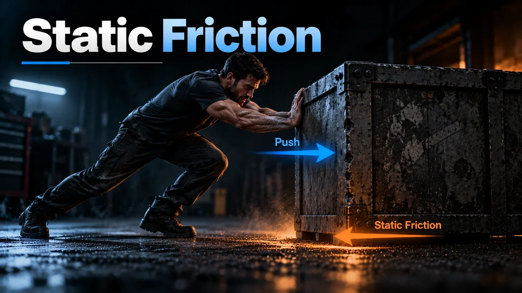 Fluid friction showing airflow and drag around a moving vehicle