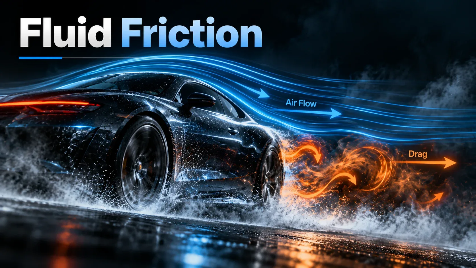 Fluid friction in everyday life