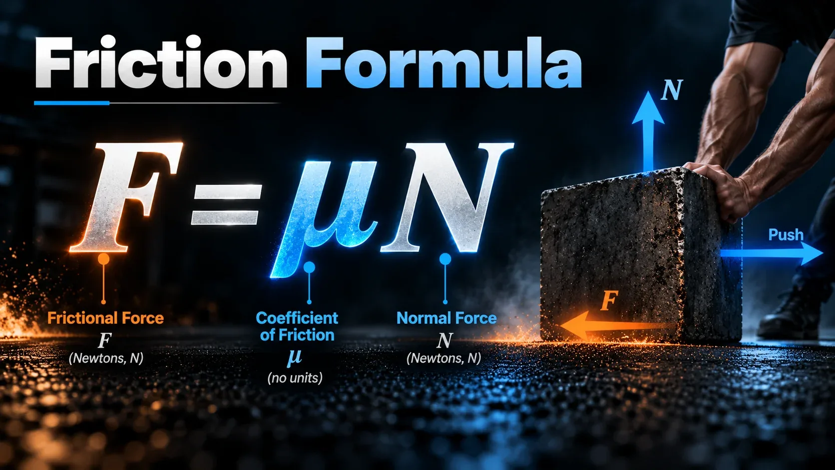 Friction formula