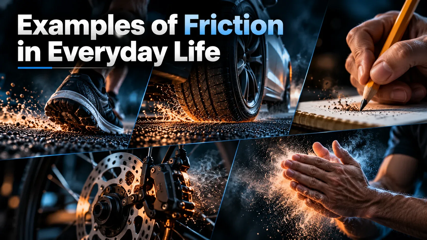 examples of friction in everyday life