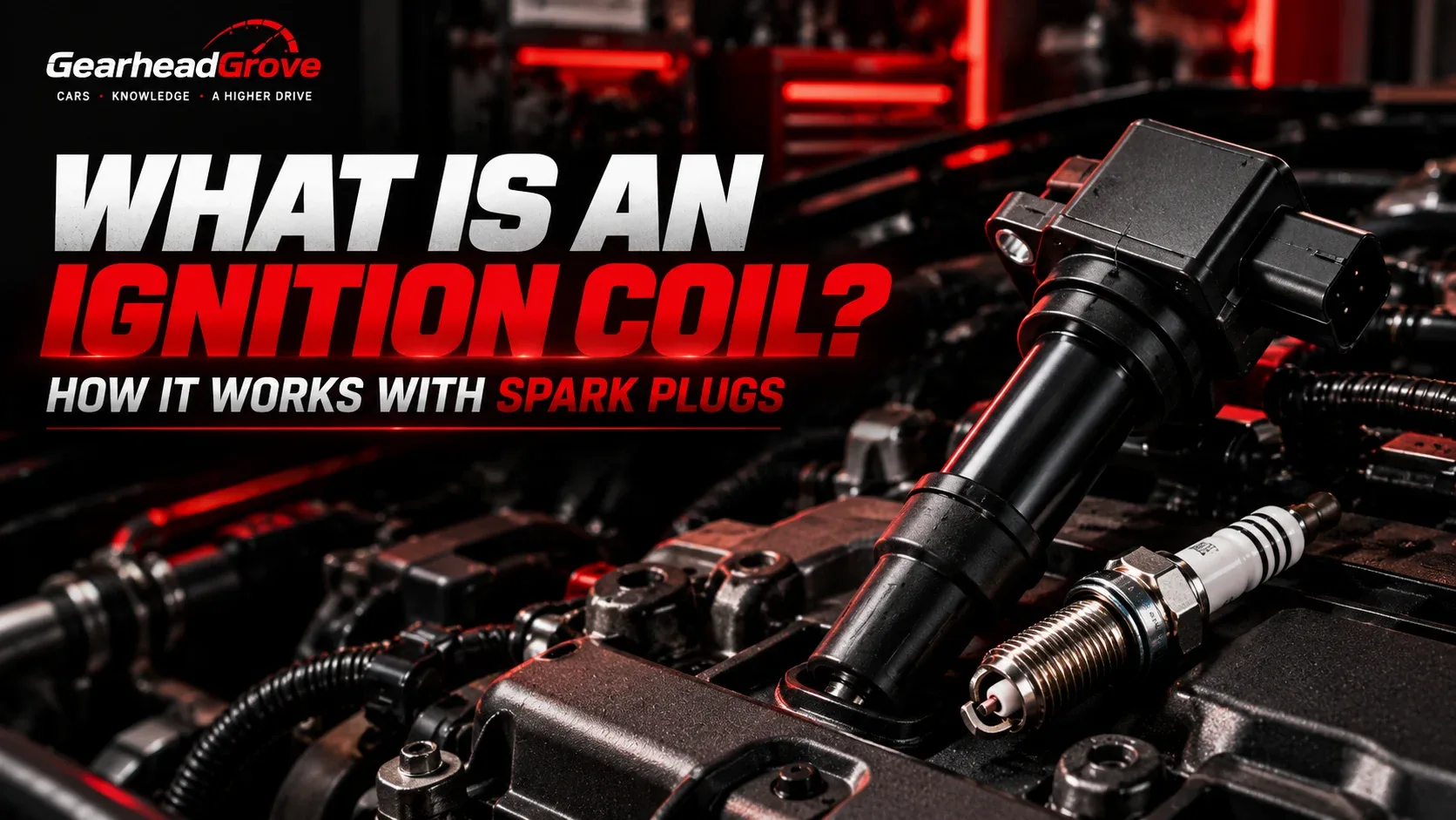 Automotive ignition coil and spark plug explanation