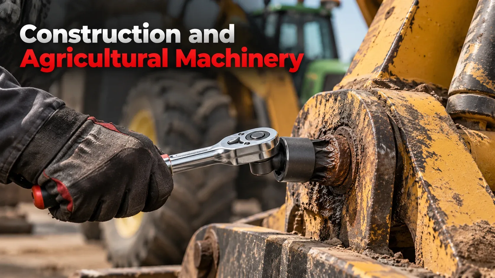 Bolt extractor used on construction machinery