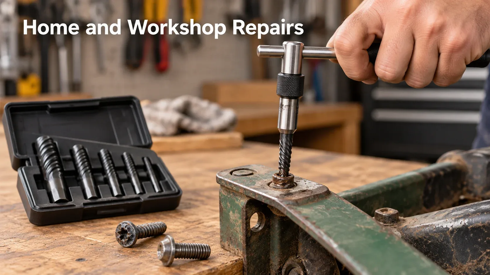 Home and workshop bolt extraction repair