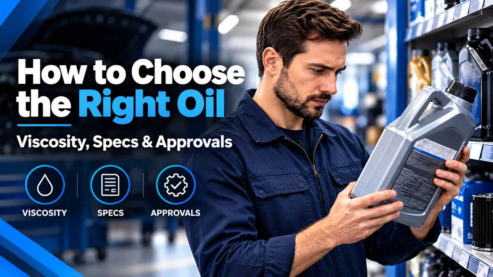 How to choose the right motor oil based on viscosity and specifications