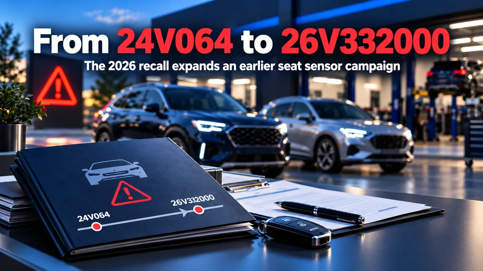 Timeline from recall 24V064 to the expanded recall 26V332000