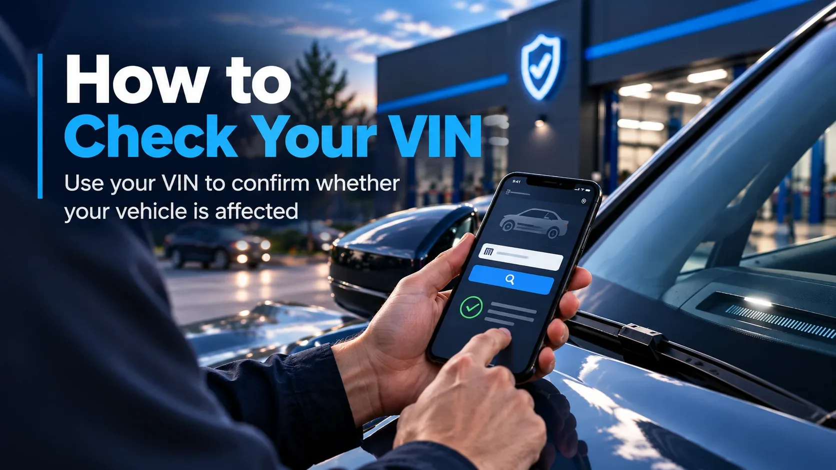 How to check your car VIN for an open safety recall